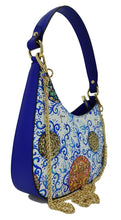 Load image into Gallery viewer, Luna model bag 2024 blue swirl