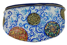 Load image into Gallery viewer, Marsupio model bag 2024 blue swirl