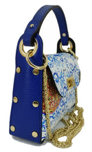 Carica l'immagine nel visualizzatore di Gallery, Borsa modello porta telefono 2024 ricciolo blu
