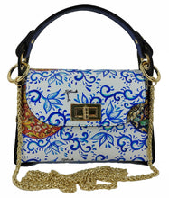 Carica l'immagine nel visualizzatore di Gallery, Borsa modello porta telefono 2024 ricciolo blu