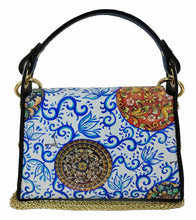 Carica l'immagine nel visualizzatore di Gallery, Borsa modello porta telefono 2024 ricciolo blu