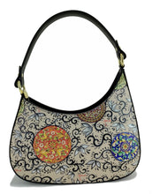 Load image into Gallery viewer, Luna model bag 2024 black swirl