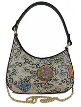 Load image into Gallery viewer, Luna model bag 2024 black swirl