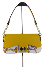 Carica l'immagine nel visualizzatore di Gallery, Borsa pochette modello pattina ruota giallo