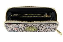 Carica l'immagine nel visualizzatore di Gallery, Portafogli grande riccioli neri