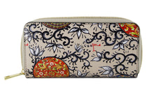 Carica l'immagine nel visualizzatore di Gallery, Portafogli grande riccioli neri