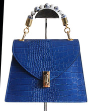 Carica l'immagine nel visualizzatore di Gallery, Borsa modello Barbara (blu)
