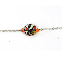 Carica l'immagine nel visualizzatore di Gallery, Bracciale in acciaio con ceramica.