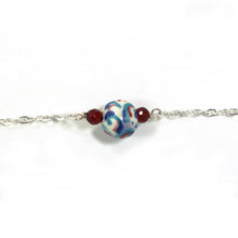 Carica l'immagine nel visualizzatore di Gallery, Bracciale in acciaio con ceramica.