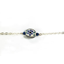 Carica l'immagine nel visualizzatore di Gallery, Bracciale in acciaio con ceramica.