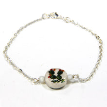 Carica l'immagine nel visualizzatore di Gallery, Bracciale in acciaio con ceramica.