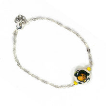 Carica l'immagine nel visualizzatore di Gallery, Bracciale in acciaio con ceramica.
