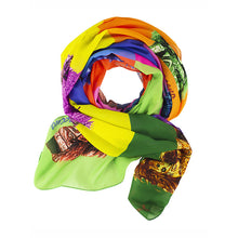 Carica l'immagine nel visualizzatore di Gallery, Foulard pupi pop art