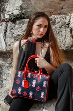 Load image into Gallery viewer, Large red queen model bag
