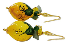 Load image into Gallery viewer, Orecchini a forma di limone
