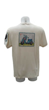 Carica l'immagine nel visualizzatore di Gallery, Maglietta da uomo MODELLO VESPA PATCHWORK(beige)
