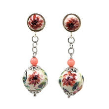 Load image into Gallery viewer, LONG PINK EARRINGS

