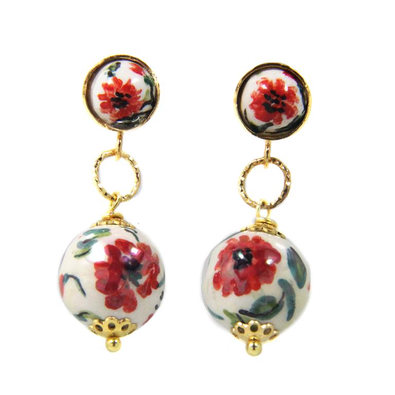 POPPY EARRINGS WITH BANDS