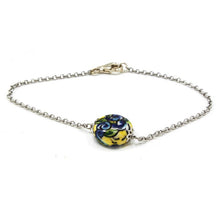 Load image into Gallery viewer, SIMPLE YELLOW&amp;BLUE CURL BRACELET
