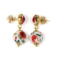 Load image into Gallery viewer, SMALL POPPY EARRINGS
