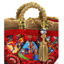 Load image into Gallery viewer, HAND BAG &quot;COFFA&quot; RED CART(SMALL)
