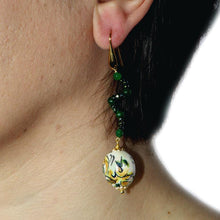 Load image into Gallery viewer, GREEN EARRINGS DIFFERENT AMONG THEM
