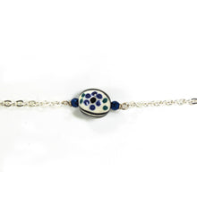 Load image into Gallery viewer, Steel bracelet with ceramic.
