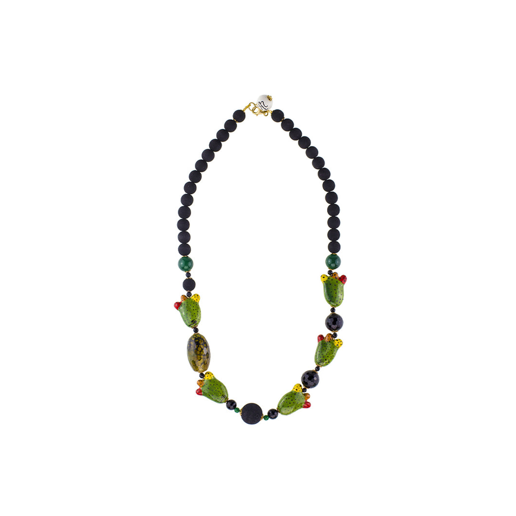 Prickly pears necklace